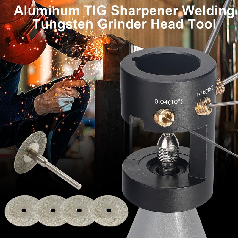 Tungsten Sharpener | Compact Tig Holder Electrode Sharpener | Precise