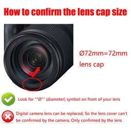 72mm-77mm Step Up Ring, Camera Lens Filter Step-Up Ring Lens Converter Accessories (72mm Lens to 77mm Filter) 2-Packs