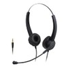 Sonic School Headset Binaural 3.5mm Plug Shift Plus Black LS-5156-D