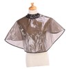 LALAFINA 1pc Hairdressing Shawl Non-stick Hair Cutting Cape for Home