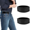 Vinuwu No Buckle Belts for Men 2 Pack No Buckle