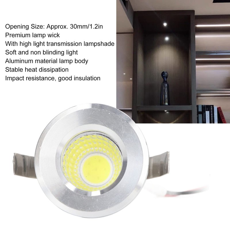 Garosa Mini LED Spot Light 3W Artwork Small Recessed Light