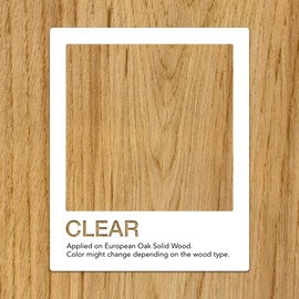 Natura Onecoat Wood Stain Oil, Sample, 25 mL (0.84 fl oz), Clear, Easy to Apply, Very Low Odor, Linseed Oil, Interior Furniture&Flooring, Dries Fast, VOC/Solvent Free,Durable Hardwax Oil for Sampling