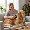2-Piece Pet Grooming Set Undercoat Brush Dog Undercoat Brush for