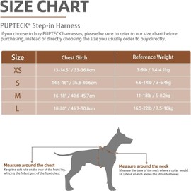 PUPTECK Dog Harness and Leash Set for Small Medium Dogs No Pull Step-in Soft Mesh Puppy Cat Vest Harnesses Reflective at Night, Brown Leopard Print, S