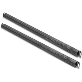 Pair of 110 lbs Heavy Duty Garage Door Extension Springs Stretch Spring,High Precision Electrophoresis Black Coated for Corrosion Resistance,MIN 18000 Cycles for 7ft Garage Door Springs Replacement