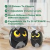 Wireless Doorbell, Cute Owl Doorbell Weatherproof IP55 Outdoor Remote Push