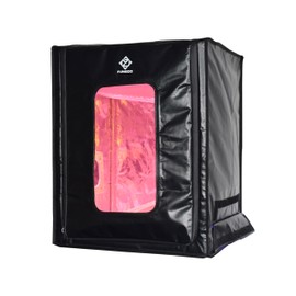 FUNGDO DIY Enclosure with Cooling Fan for DIY Shoe Icing Box Make Yellow/Oxidized Soles White Again or Making DIY 3D Printer Curing Enclosure Curing Station (Without Lamp)