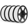 ELEGOO PLA+ Filament 1.75mm White 4KG, High Toughness PLA Plus