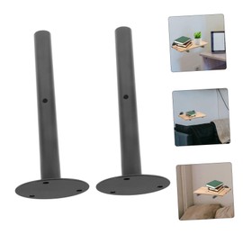 Operitacx 2 Stück Wandhalterung Schwebende Regalhalterung Regale Für Wände Unterstützt Schwebende Regale Wandaufbewahrung Wandregale Halterung Dicke Halterungen Schwebende Regale