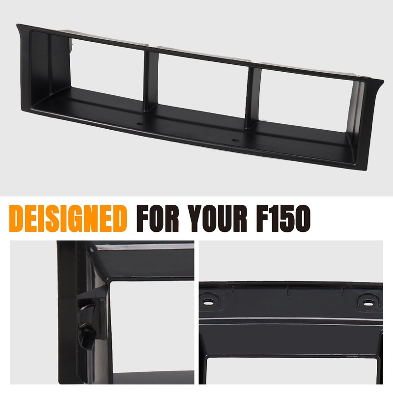 HAKA TOUGH Front Bumper Trim Center Cover Kit for Ford