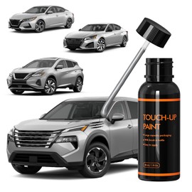 XTryfun K23 Brilliant Silver Touch Up Paint for Nissan, DIY Car Paint Scratch Repair Kit, Automotive Paints, Quick & Easy Fix Scratch Repair for Rogue/Sentra/Altima/Frontier/Pathfinder/Kicks/Versa