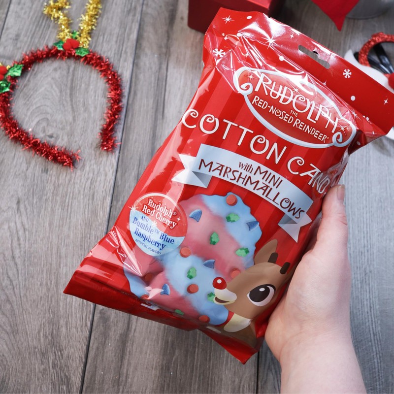 Rudolph The Red Nosed Reindeer Cotton Candy, Cherry and Blue