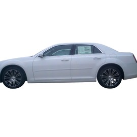 Chrysler 300 Body Side Moldings Painted in the Factory Paint Code of Your Choice #PX8