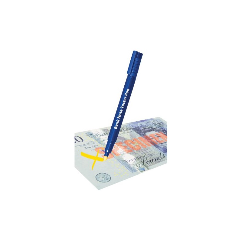 Motionperformance Essentials Blue Instant Bank Note Tester Pen - Fake