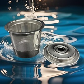 Milalei Reusable K Cups Filters Universal compatible with Keurig 2.0 & 1.0 Single Cup Coffee Makers K Cups Coffee Pod Filters 1 Pack