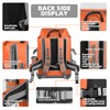 MORXPLOR Mochila impermeable, resistente al agua, 35 L/55 L, cierre