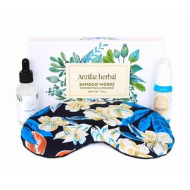 Kit Anti-Ojeras: Gel Contorno de Ojos, Sérum Vitamina C y Antifaz Herbal