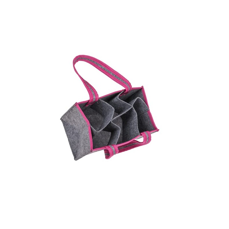 mucHome Prosecco To Go Women's Felt Handbag for 6 Bottles