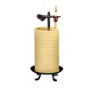 Candle by the Hour 80-Hour Vertical Candle, Eco-friendly Natural Beeswax