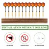 Kathfly 5 Pcs Dart Holder Wall Mount Displays Sets Including