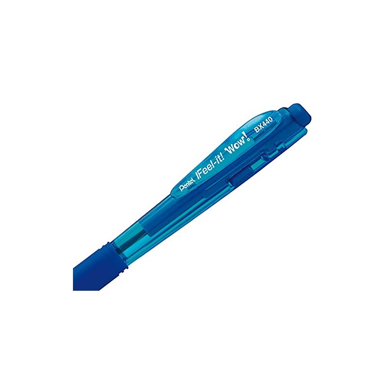 Pentel Bx440 Ballpoint Pen, Pack of 12, Blue