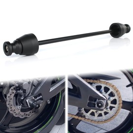 Xitomer Rear Axle Sliders & Swing Arm Bobbins Compatible with Ninja ZX-10R Ninja ZX-10RR Ninja ZX-10RR Ninja ZX-14R Frame Sliders Motorcycle Axle Fork Slider Crash Protection