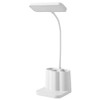 TOMVAES Adjustable LED Desk Lamp with Storage Shelf, Adjustable LED