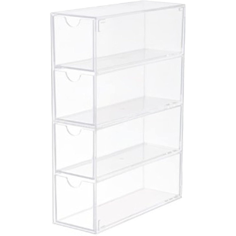 Caja de Almacenamiento de Cajones para Gafas Soporte de Acrílico