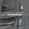SAPUBK Front Seat Covers Sets Replace for 1996-2009 Chevy Express