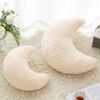 Moon Pillow, Decorative Throw Pillow with Soft Plush for Couch