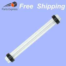 DUCO® 9" Boiler Borosilicate Tubing High-Pressure Sight-Glass 5/8" OD w/ 2 Gaskets