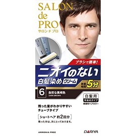 サロンドプロ 無香料ヘアカラー メンズスピーディ (自然な黒褐色) [医薬部外品]