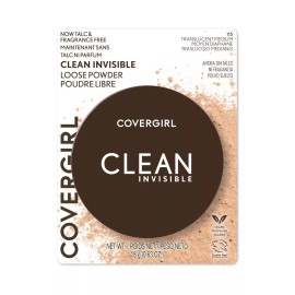 COVERGIRL Vegan Talc Free Translucent Loose Powder 063 Ounce Pack Of 2 Natural Finish