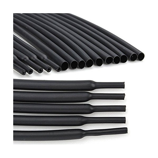Cable-Core Heat Shrink Tubing 2: 1 Black by The Metre