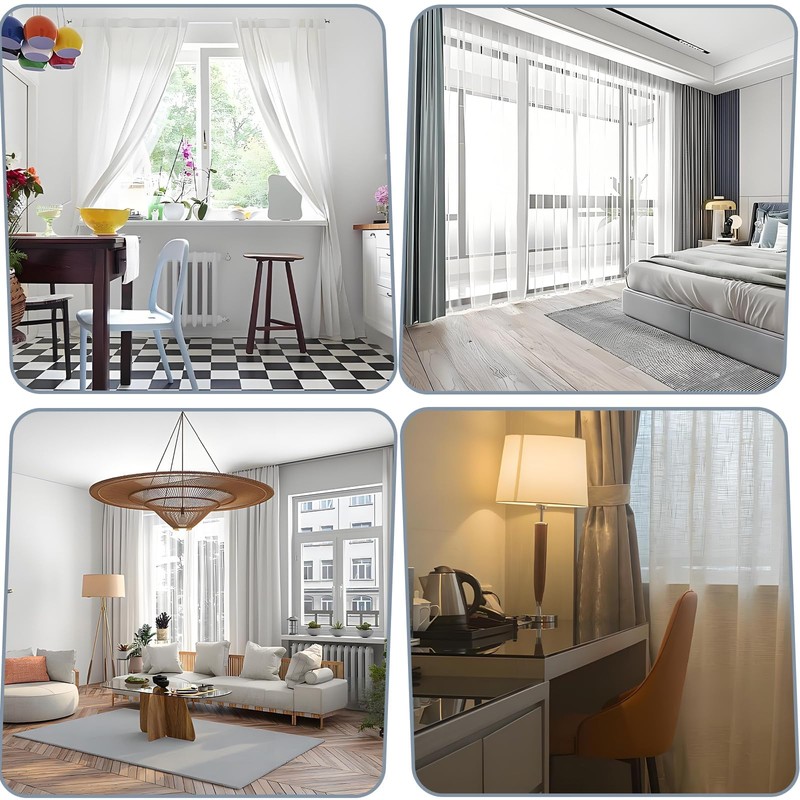10 Pcs Magnetic Curtain Tie Backs, Magnetic Tie Backs for