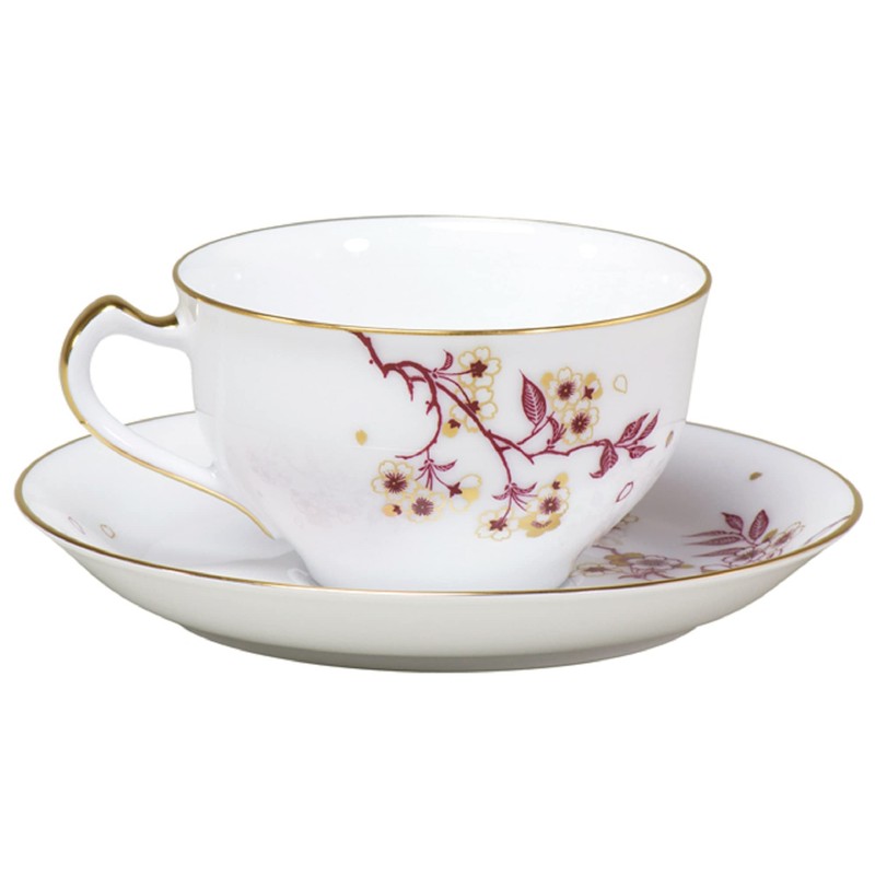 Okura Toen Sakura Series 4th "Celebration Sakura" Cup & Saucer