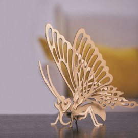 Graine Créative 3D Cardboard Model to Assemble - Butterfly