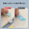 付箋 付箋貼り ポストイット 蛍光色 学習用 仕事用 生活用 長方形ラベル 粘着性が良く しおり