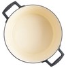 Babish 6-Quart Round Enamel Cast Iron Dutch Oven with Lid