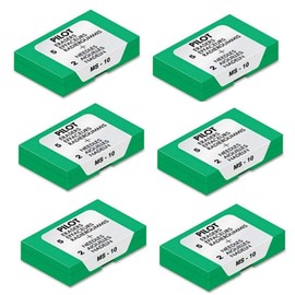 Pilot (70001) MS-10 - Recambio de borrador, se vende como seis paquetes de cinco: total de 30 unidades cada uno