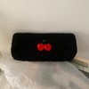 SAKUSHO Plush Zippered Pen Case, Tool Case, Fluffy, Multi-Functional, Large-Capacity,
