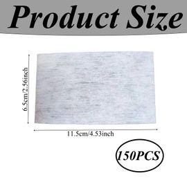 150 Pcs Hair Perm Paper Salon Perm Hair Color Disposable High Temperature Resistance Perm Paper for Cold and Hot Perms, Salon,Professional Stylist