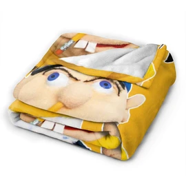 Peyolad Ultra-Soft Micro Fleece Blanket, SML-Jeffy Blanket for Adults Children 50"x40"