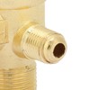 CYTGOUPER Brass 3-Port Check Valve for Air Compressor, Unidirectional Check