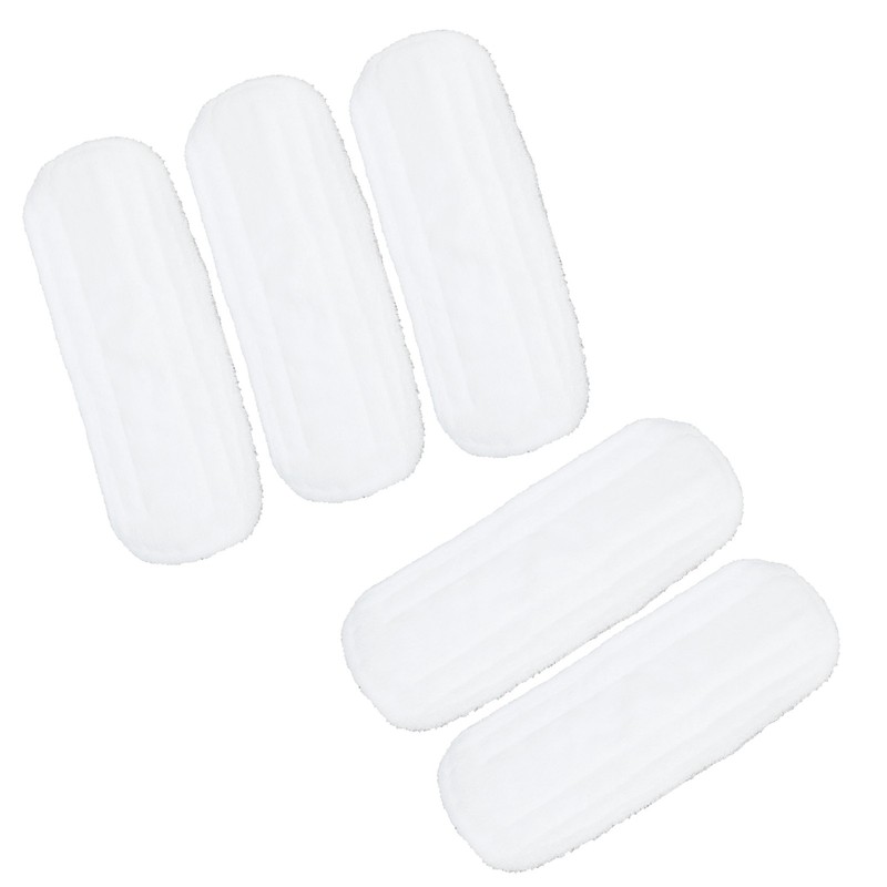 5PCS Microfiber Mop Pads Reusable Mop Head Cleaning Pads Replacement