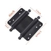 TamBee 4inch Double Action Hinge Saloon Door Hinges Swinging Door
