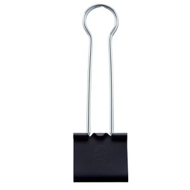 Lion Extra Large Binder Clip, Black, 250-Sheet, 2.4"