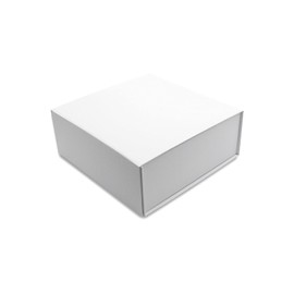 Prime Line Packaging White Magnetic Gift Boxes with Collapsible Lid for Small Business, Holidays, Birthdays, Weddings, Graduation, Bulk, 8x8x4, 15 Pack