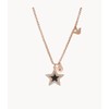 Emporio Armani Necklace for Women Sentimental, Length: 350+70mm, Star size: